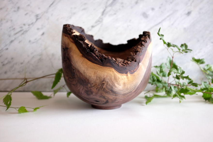 We Turn Unique Pieces Of Wood Into Everyday Use Items