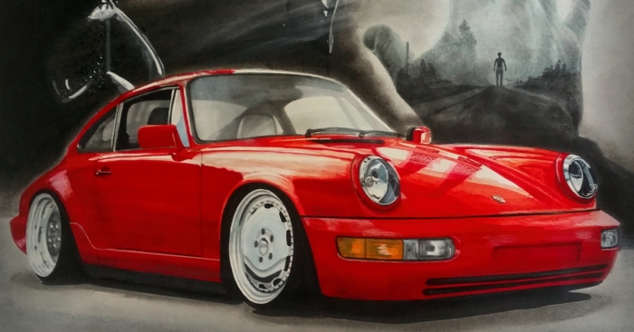 I Draw Cars And I Love It