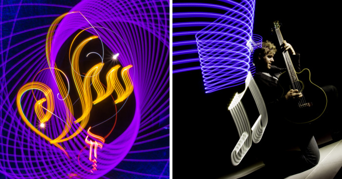 My Passion For Calligraphy Combined With My Interest In Photography. This Is Light Calligraphy