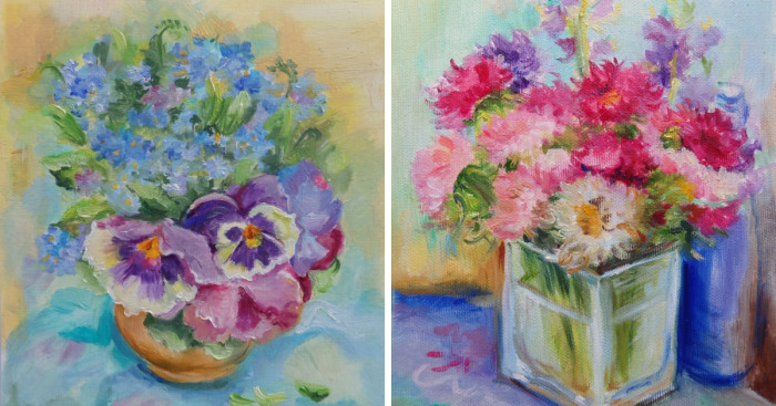 I Paint Flowers From Nature