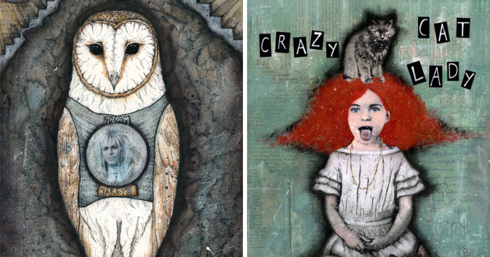 My World Of Mixed Media Illustrations