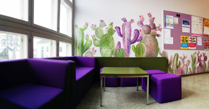 I Created The Cactus Oasis In A Finnish School