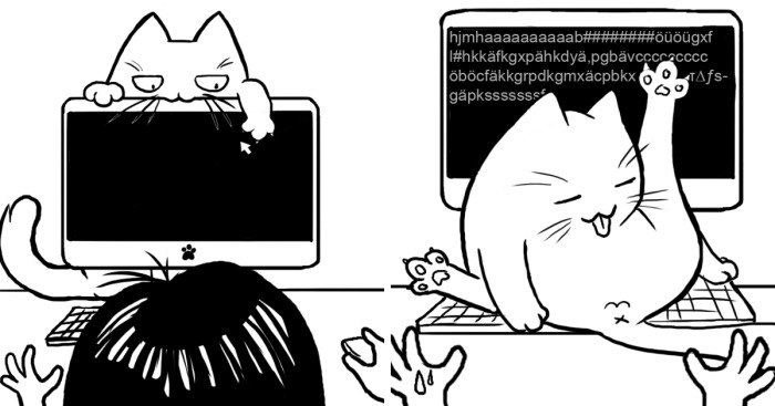 My Diary Comics About My Life With Two Cheeky Cats (Part 2)