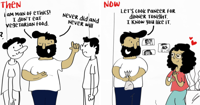 I Captured The Most Beautiful Moments Of My Relationship In 6 Comics