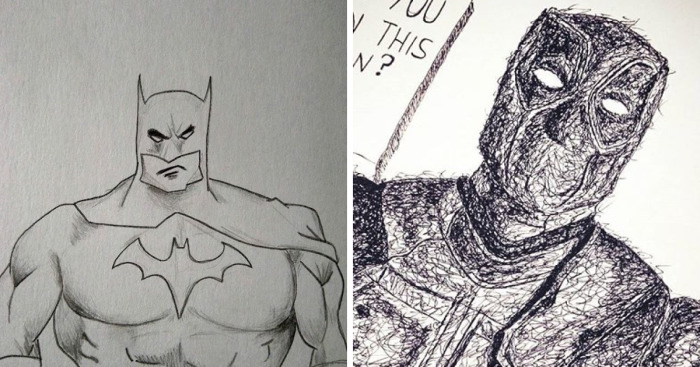 Self-Taught Teenager Artist Shows His Improvement Over The Last 5 Years