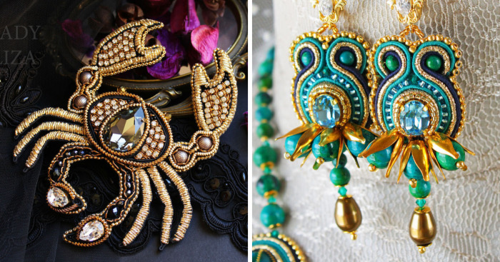 23 Stunning Handmade Soutache Pieces Of Jewelry By Lady-Liza