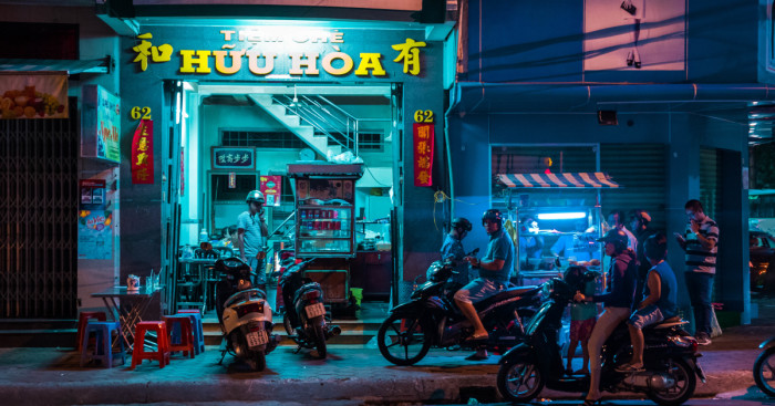 Magic Of Lights In The Streets Of Vietnam