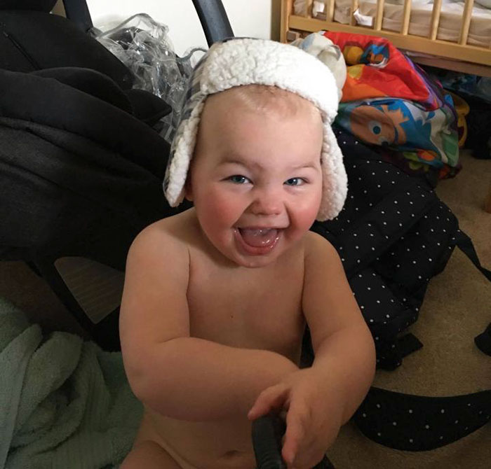 Toddler Can't Stop Laughing After Locking Himself In Car While 5 Firefighters Try To Rescue Him Toddler Can't Stop Laughing After Locking Himself In Car While 5 Firefighters Try To Rescue Him