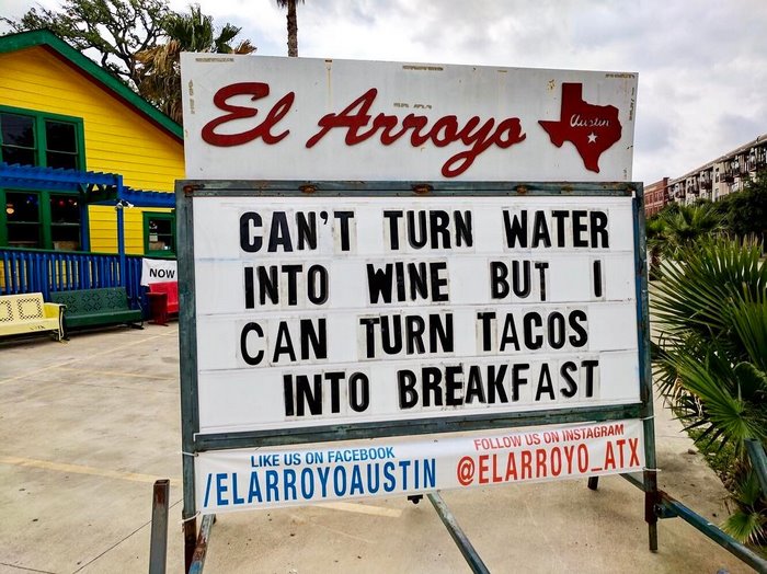 Funny Restaurant Signs