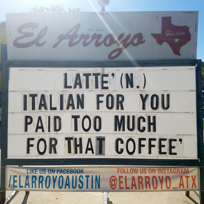 Funny Restaurant Signs