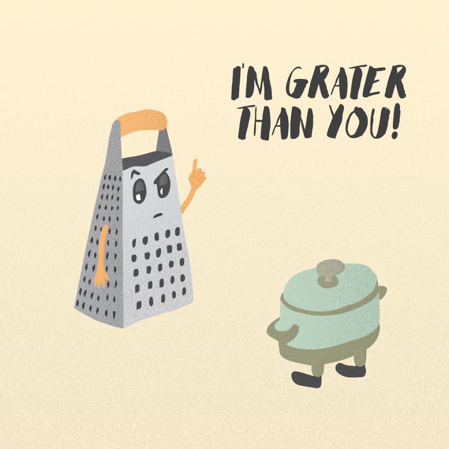 I Create Funny Illustrations That Come From My Struggles With The English Language