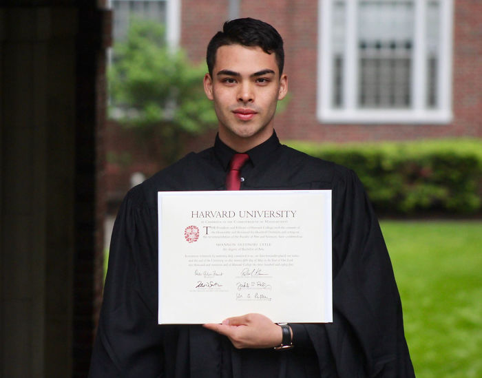 Man Shares What He Went Through To Graduate From Harvard And If This Won't Inspire You, Nothing Will