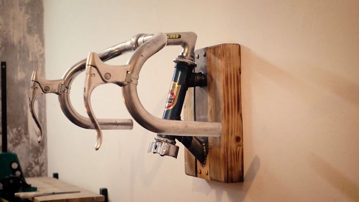 I Made Wall Mounts For New Bikes From Old Bikes
