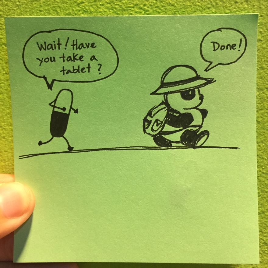 Panda And The Tablet