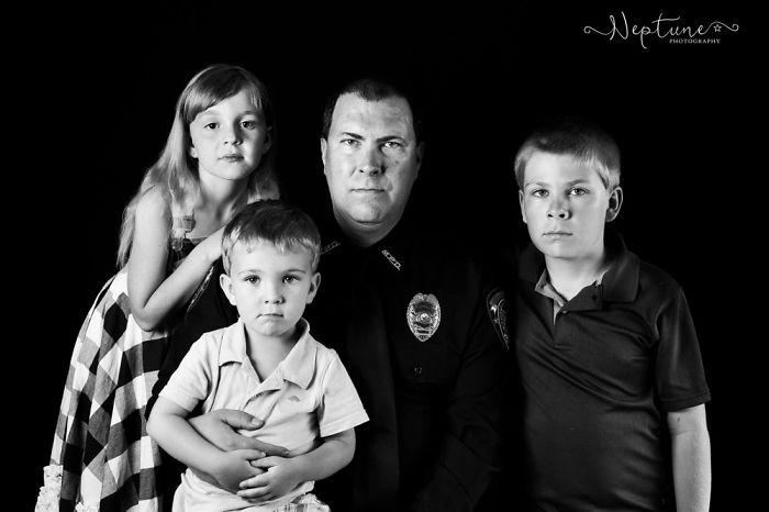 Blue Lives Matter: Images Of Officers And Their Family Members