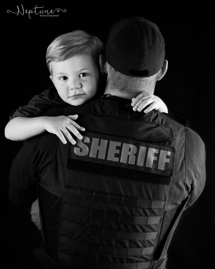Blue Lives Matter: Images Of Officers And Their Family Members