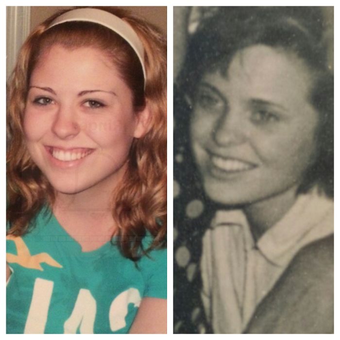 My Grandmother And Myself At 21