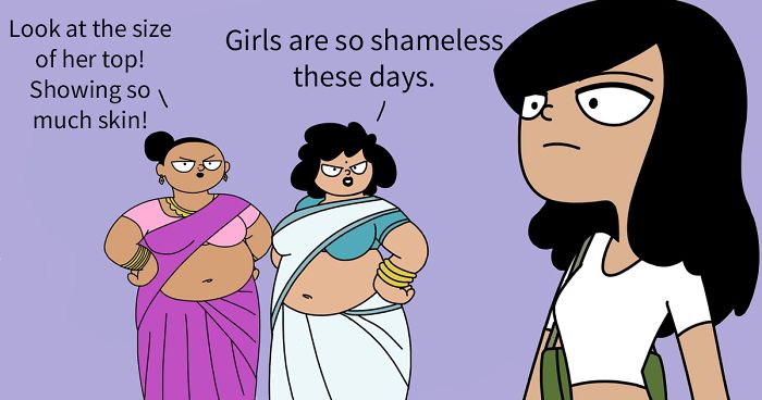 Indian Illustrator Hilariously Captures What It’s Like Growing Up In An Indian Family