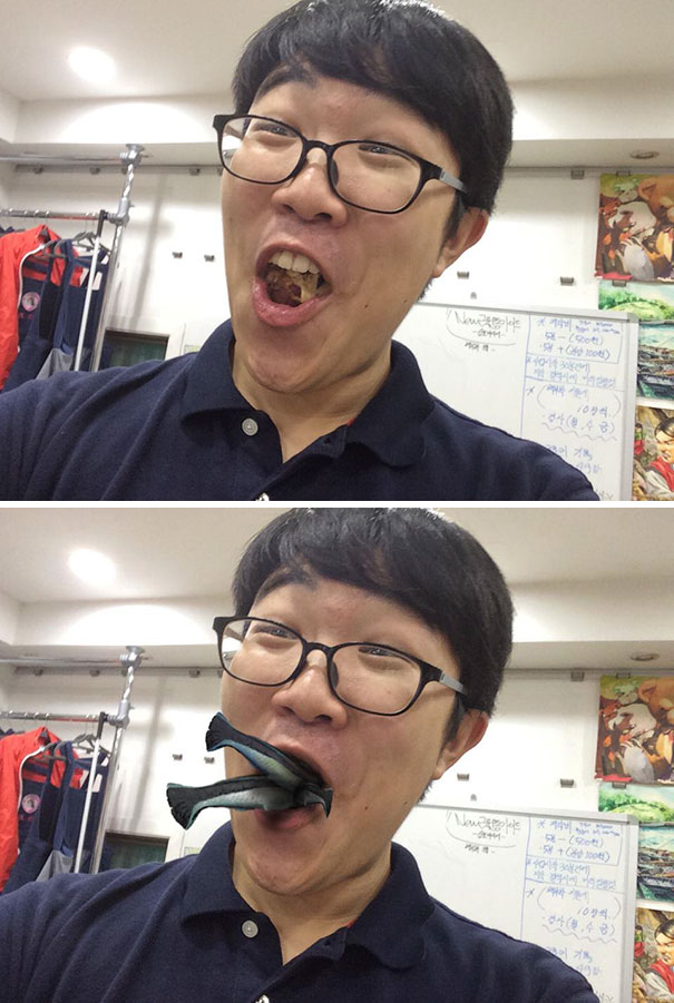 I Ate Pizza And My Mouth Looks Dirty. Please Make It Clean