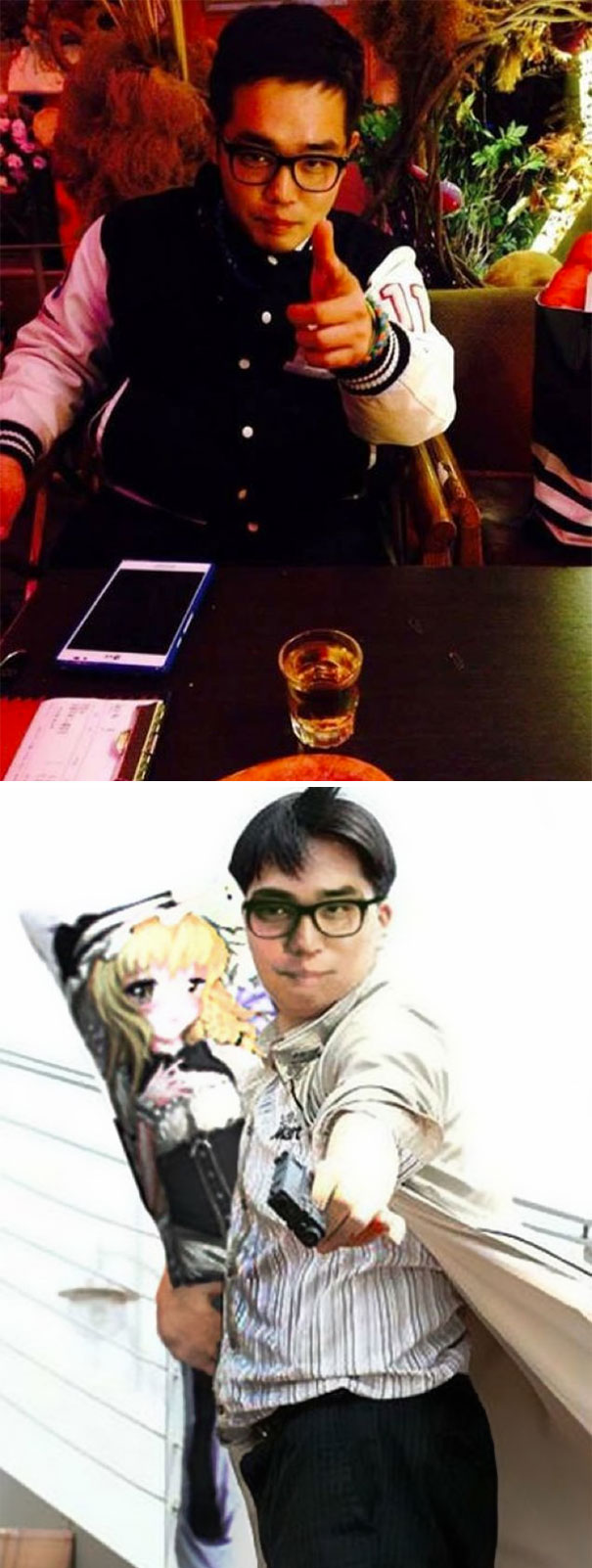 Make It Appear Like I'm Holding A Gun And Not Lonely