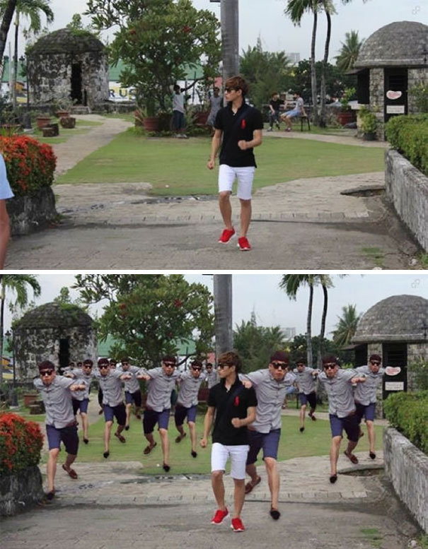 Make It Look Like Horrible People Are Chasing Me