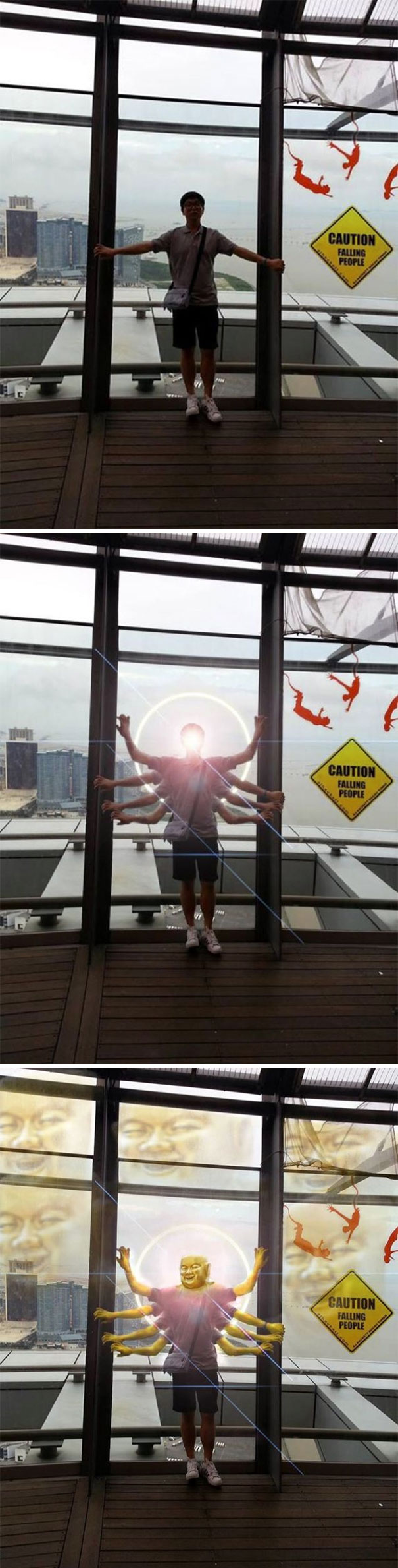 You Can't See My Face. Could You Brighten It Up?