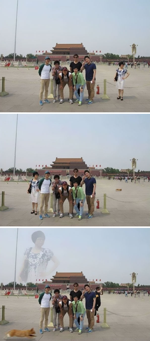  I Want You To Make The Woman On The Right Side Disappear 