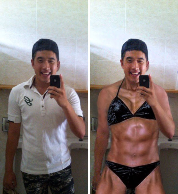 Please Make It Look Like I Have A Great Body As Per Your Standarts