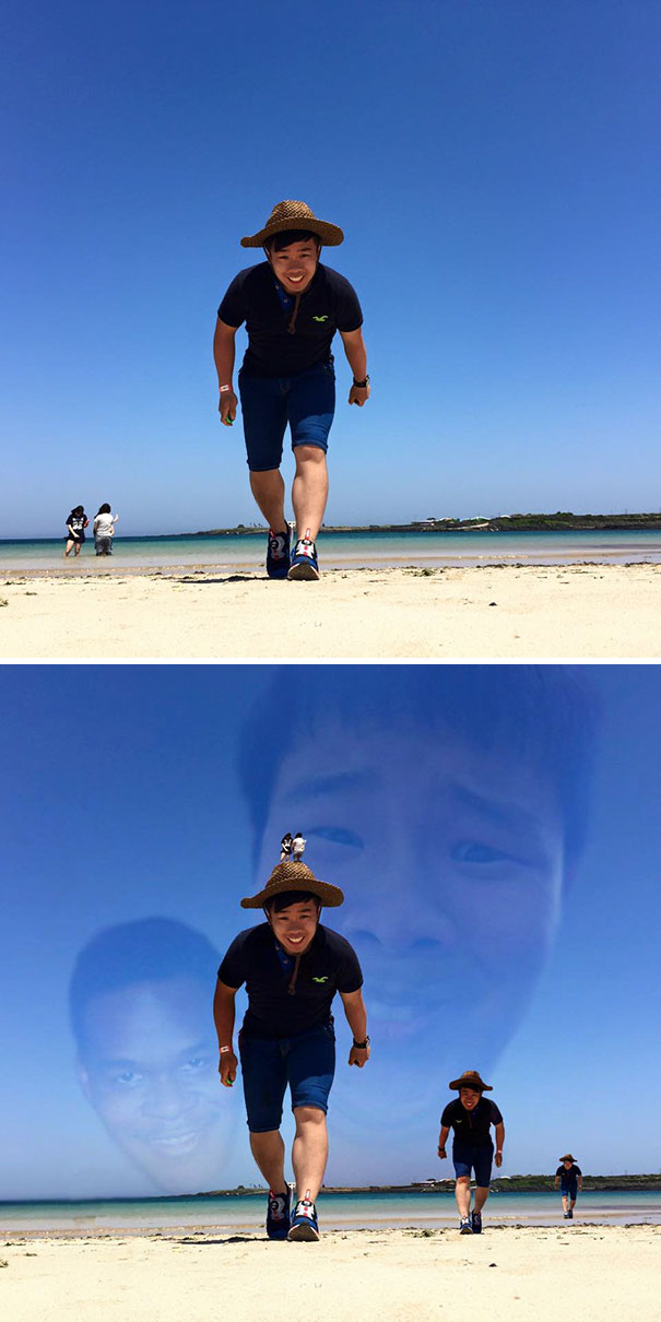 Erase The Family Behind And Put Something Big And Magnificent In The Picture 