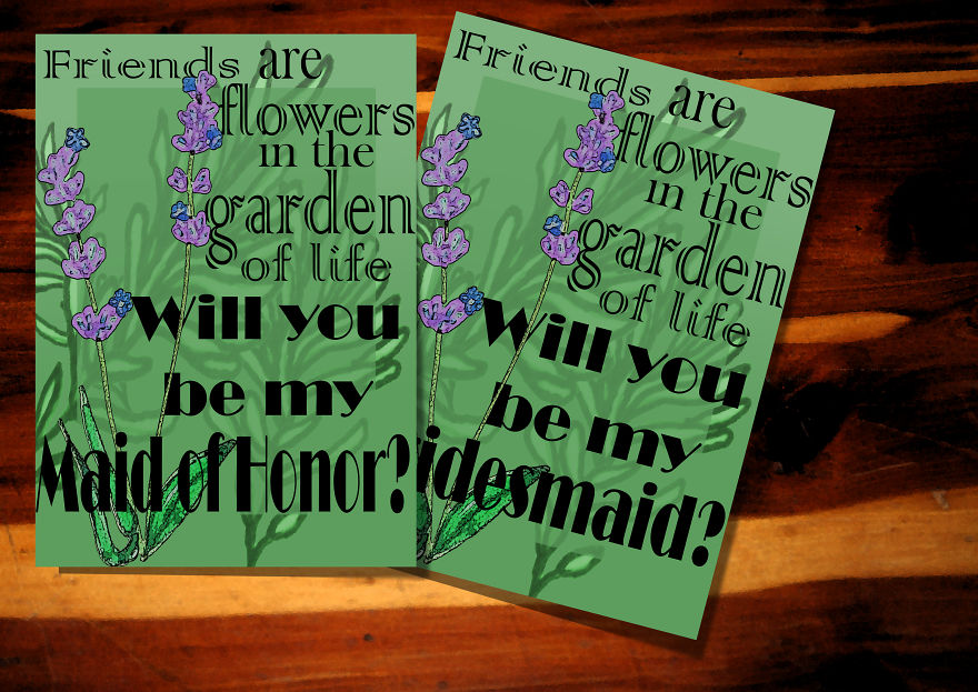 I Make Event Invitations Celebrating Nature