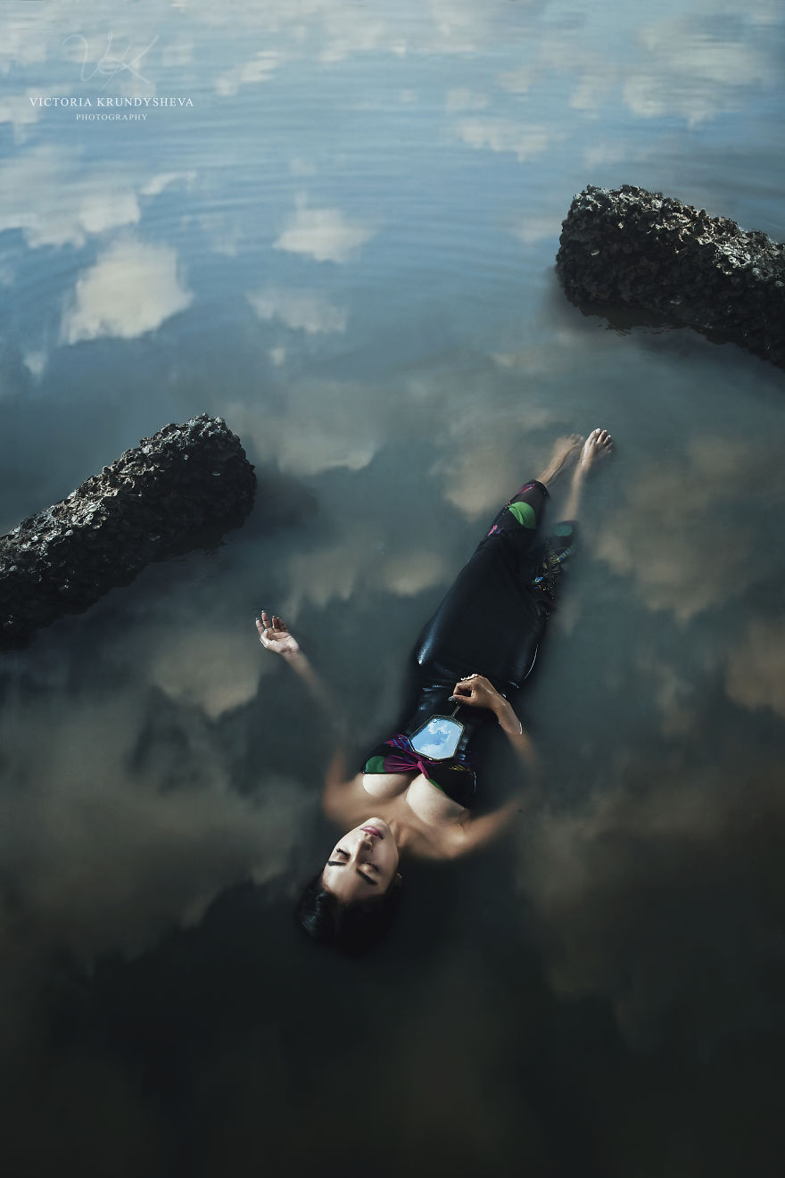 I Photographed Disney's Little Mermaid To Address An Issue Of How Girl Children A Being Raised