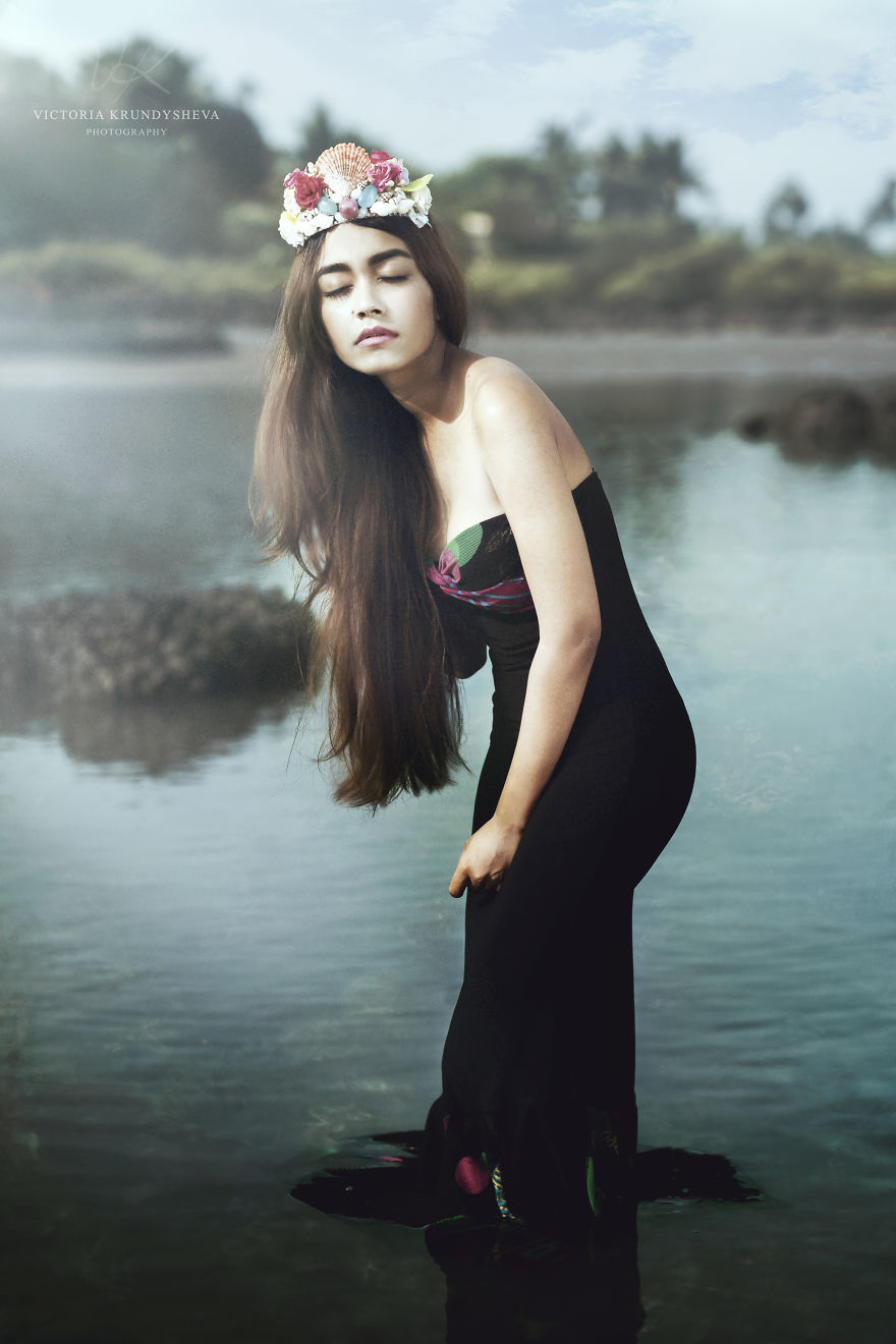 I Photographed Disney's Little Mermaid To Address An Issue Of How Girl Children A Being Raised