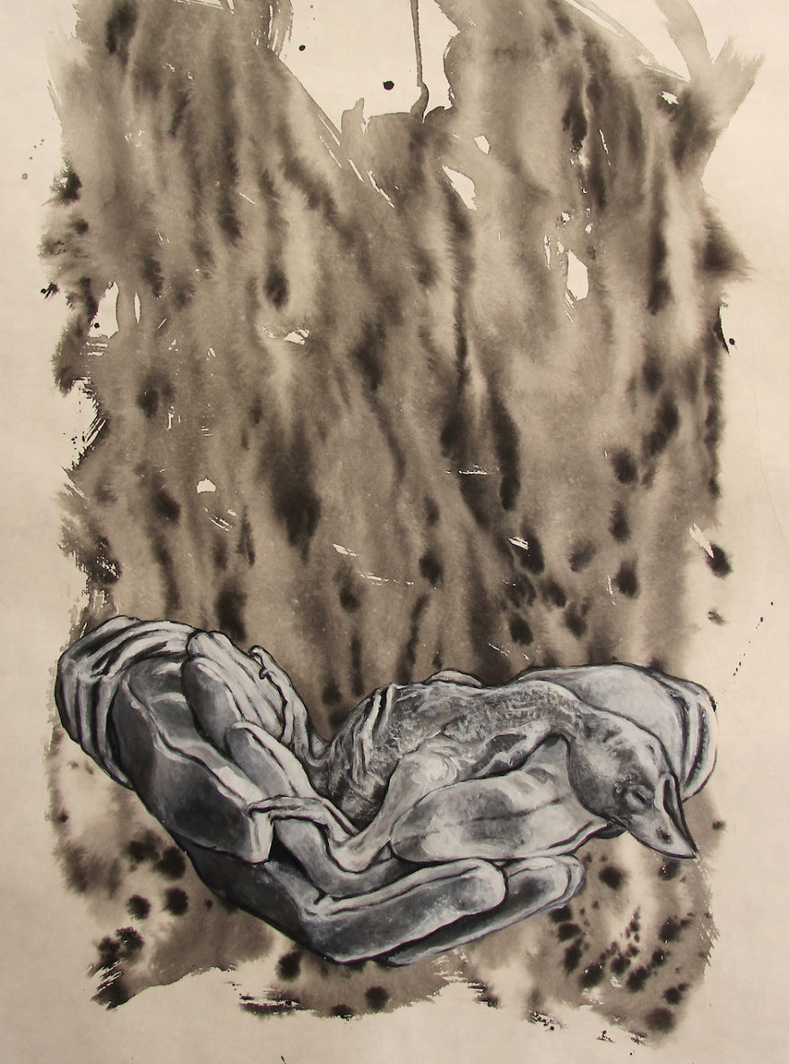 Playing Around With Ink On Chinese Paper