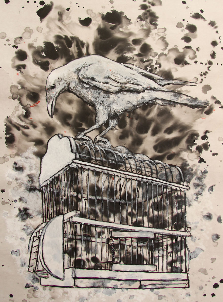 Playing Around With Ink On Chinese Paper