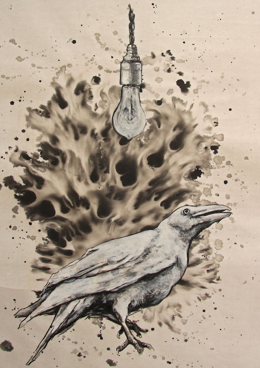 Playing Around With Ink On Chinese Paper