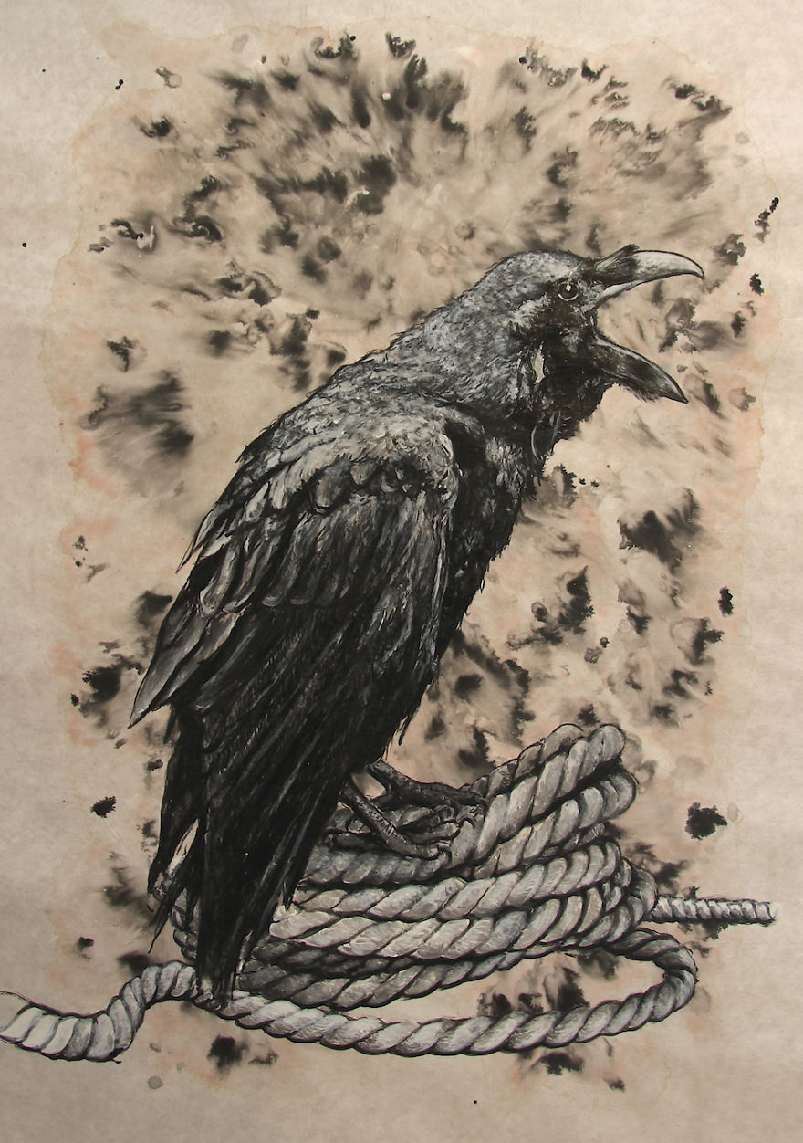 Playing Around With Ink On Chinese Paper