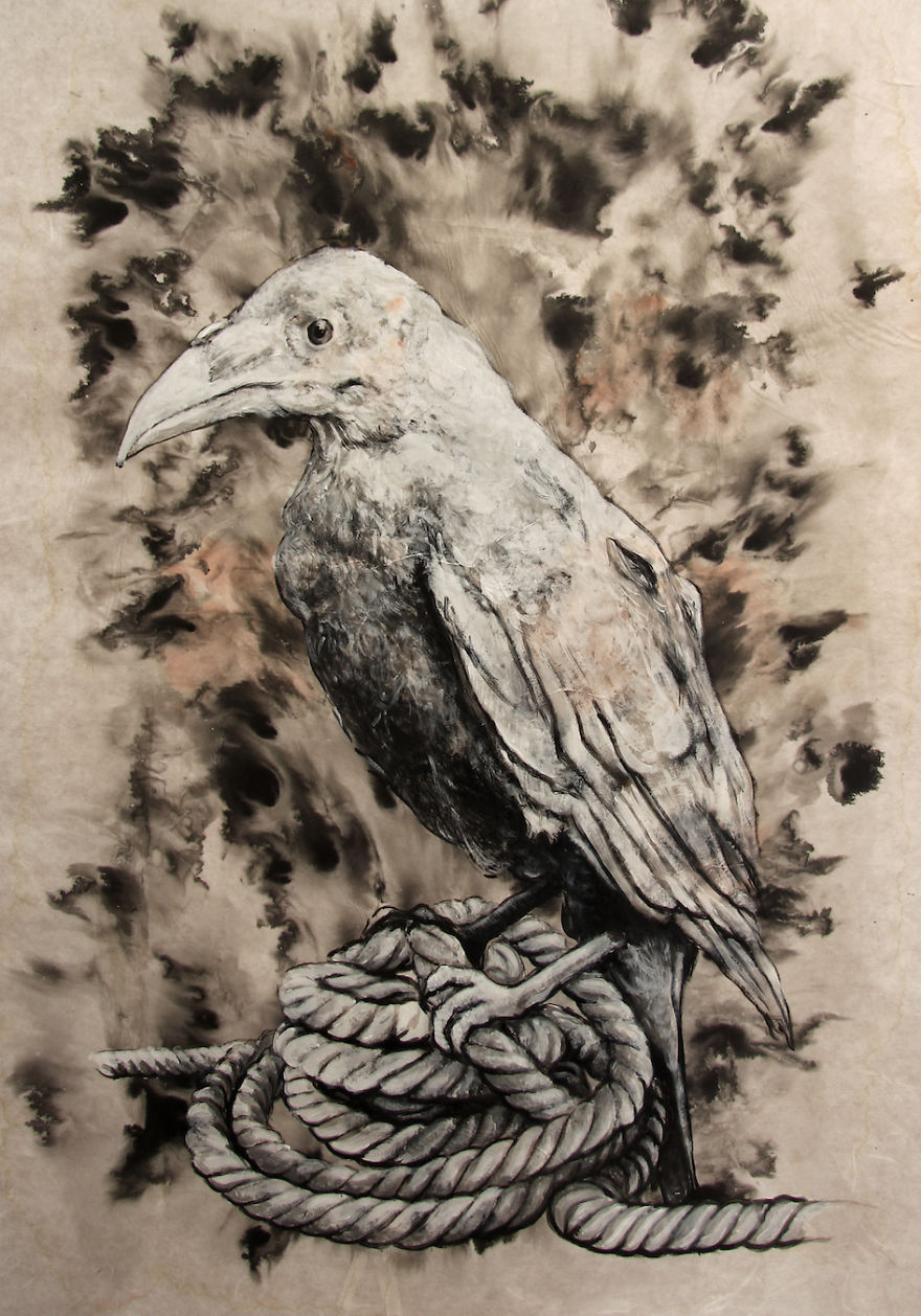 Playing Around With Ink On Chinese Paper