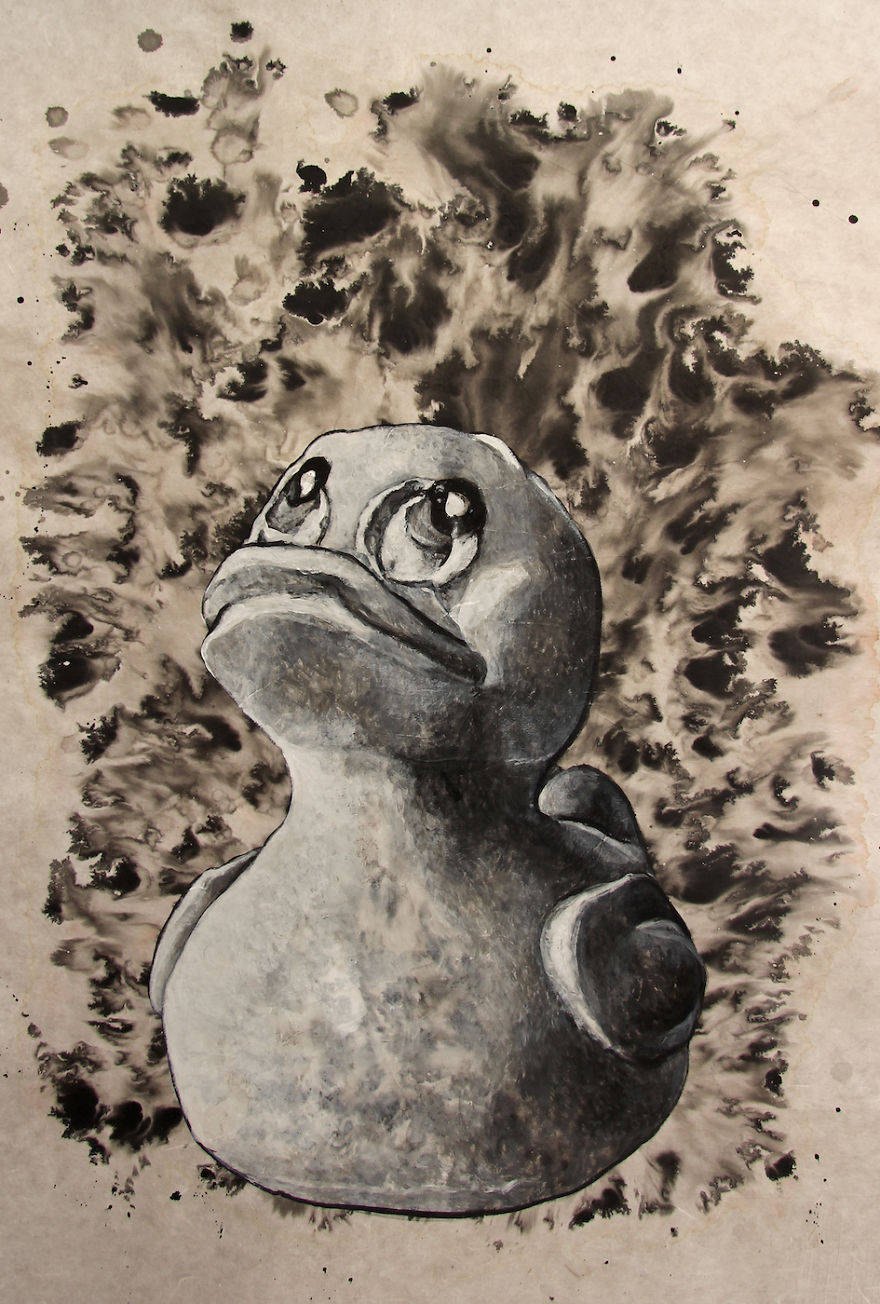 Playing Around With Ink On Chinese Paper