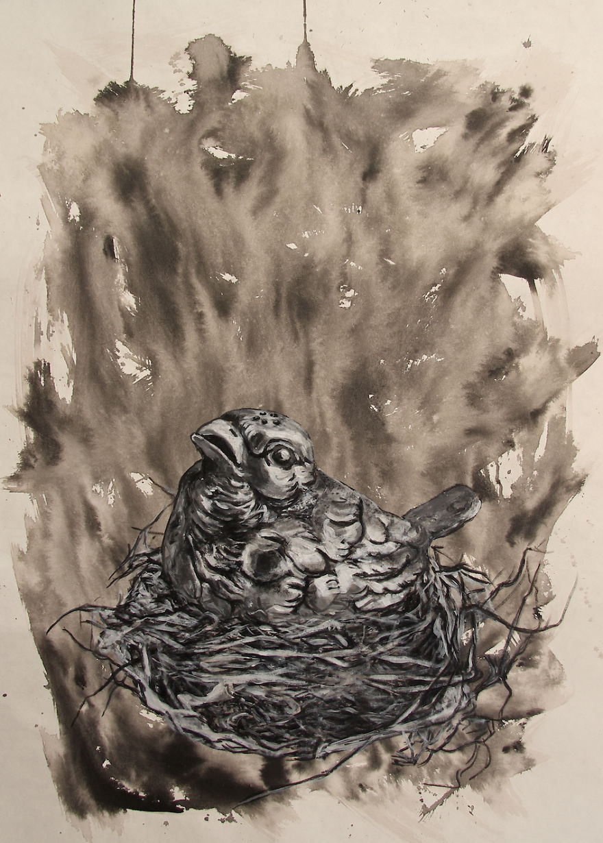 Playing Around With Ink On Chinese Paper