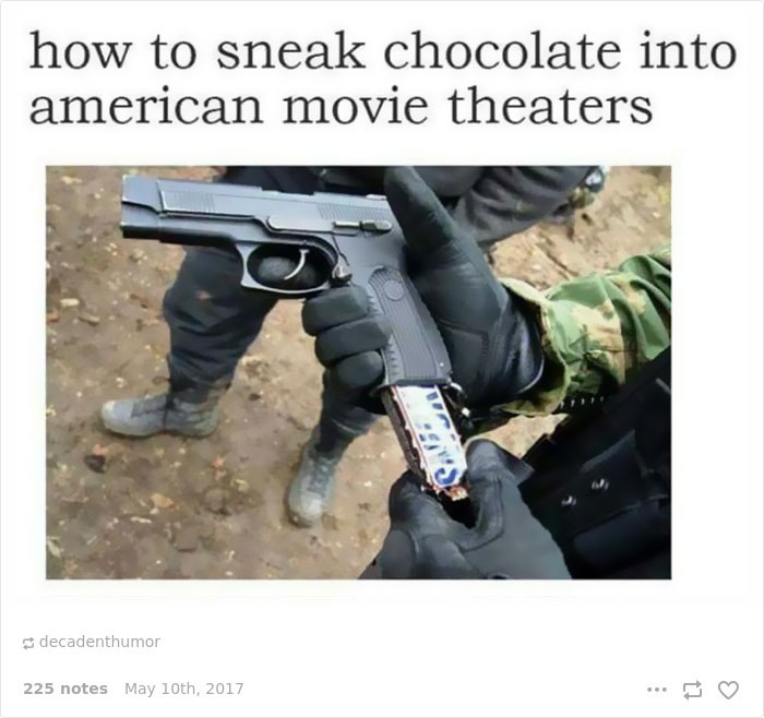 Mocking Americans Stereotypes