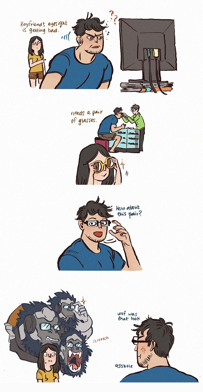 My Giant Nerd Boyfriend