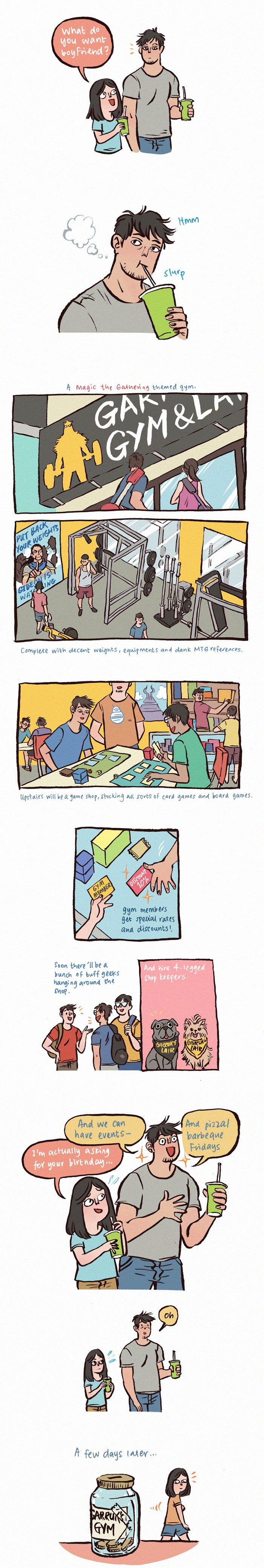 My Giant Nerd Boyfriend