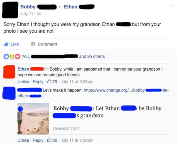 Whoops...wrong Grandson
