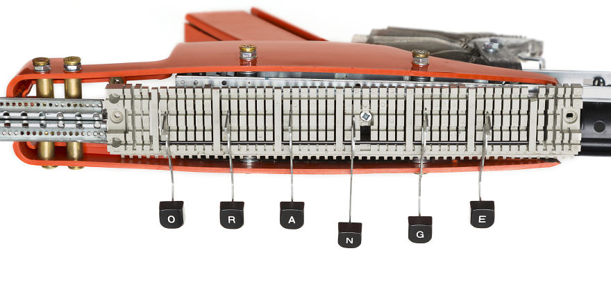 Artist Makes These Guns From Old Typewriters