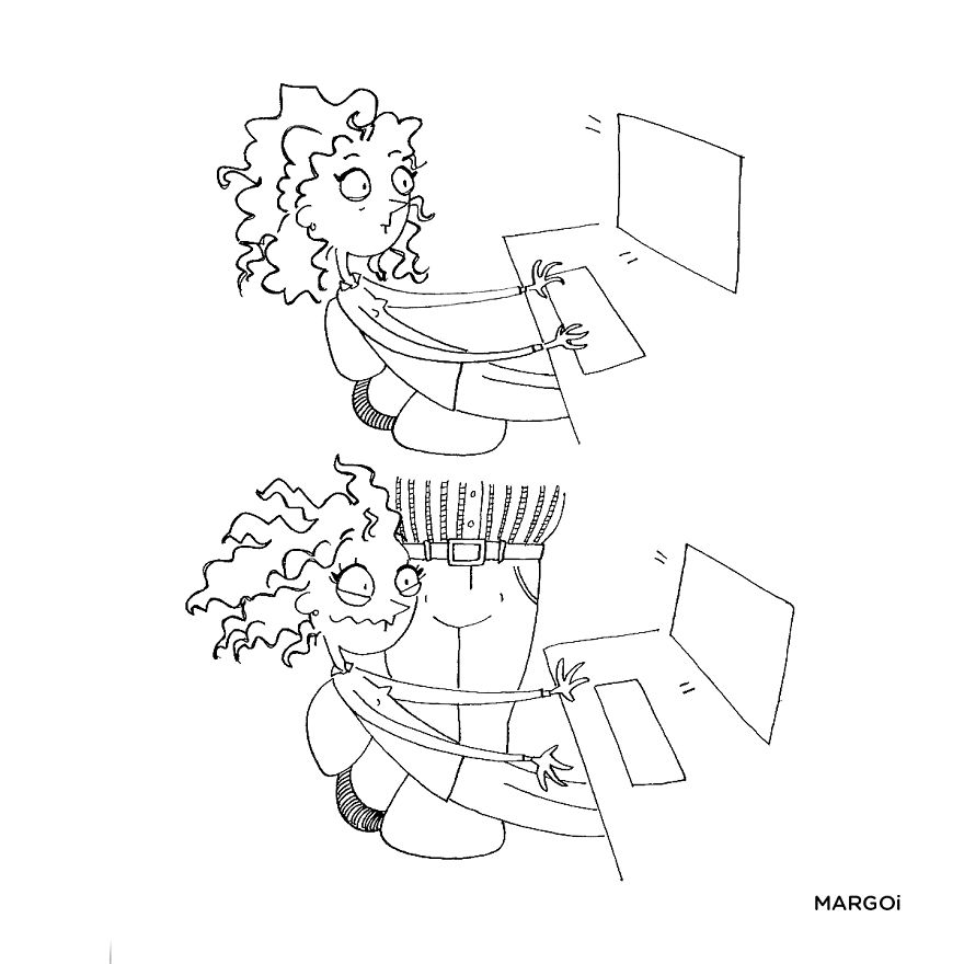 I Make Comics About Everyday Struggles