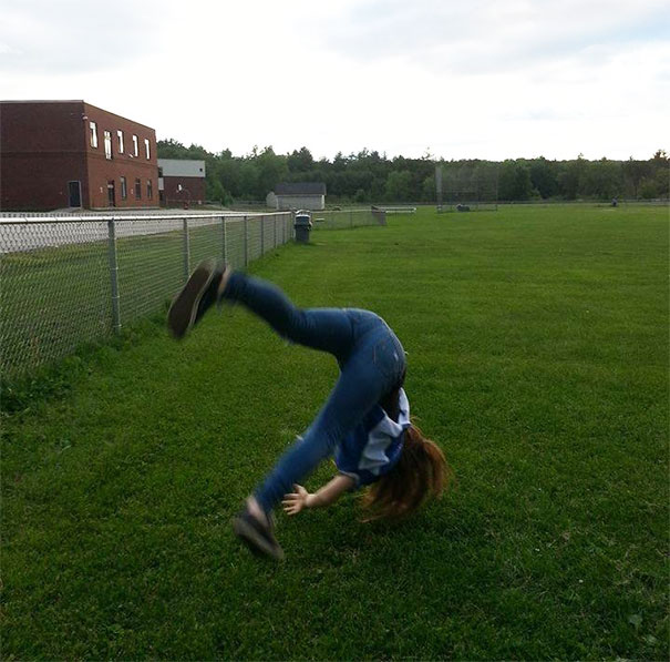 It Started As A Handstand