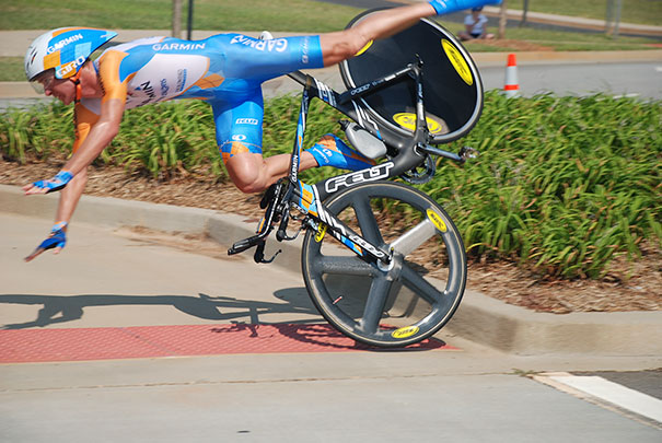 Peter Stetina Crash At Us Pro Time Trial