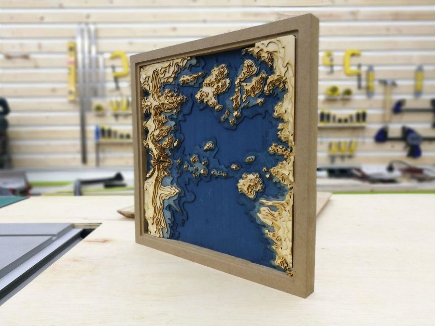 Custom-Made One Piece Chess Set