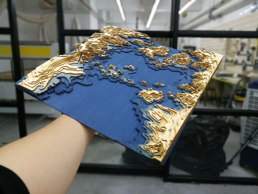 Custom-Made One Piece Chess Set