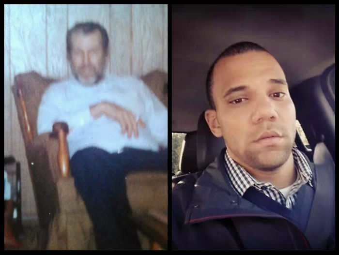 My Dad On The Left (back In The 70's) And My Son On The Right (2014)